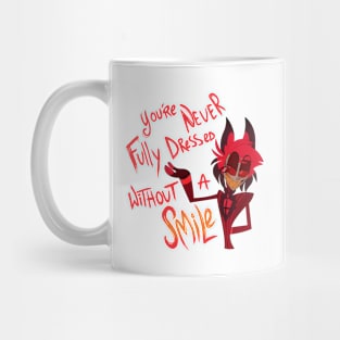 Smile New Red Vintage Mug